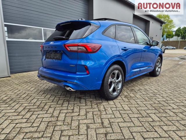 Ford Kuga ST-Line X 243PS PHEV Automatik HuD Matrix-LED schwenkb. AHK elektr. PanoDach Sitzheizung v+h Lenkradheizung Frontscheibe beheizb. Navi SYNC4 Apple CarPlay Android Auto Touchscreen PDC 4xKamera 2xKeyless B+O Sound 18"LM vollelektr. Reichweite 65K 