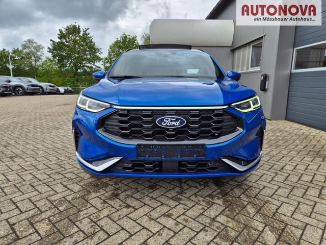 Ford Kuga ST-Line X 243PS PHEV Automatik HuD Matrix-LED schwenkb. AHK elektr. PanoDach Sitzheizung v+h Lenkradheizung Frontscheibe beheizb. Navi SYNC4 Apple CarPlay Android Auto Touchscreen PDC 4xKamera 2xKeyless B+O Sound 18"LM vollelektr. Reichweite 65K 