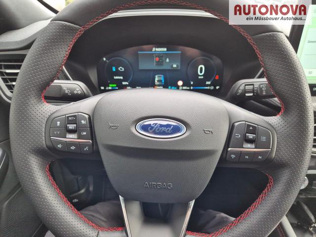 Ford Kuga ST-Line X 243PS PHEV Automatik HuD Matrix-LED schwenkb. AHK elektr. PanoDach Sitzheizung v+h Lenkradheizung Frontscheibe beheizb. Navi SYNC4 Apple CarPlay Android Auto Touchscreen PDC 4xKamera 2xKeyless B+O Sound 18"LM vollelektr. Reichweite 65K 