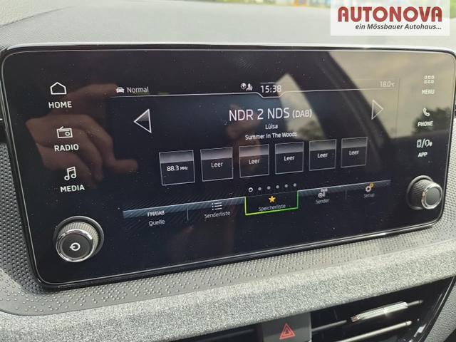 Skoda Kamiq 1.0 TSI 115PS DSG Selection R&uuml;ckf.Kamera PDC v+h Sitzheizung Klimaautomatik Skoda-Radio Apple CarPlay + Android Auto Tempomat Garantieverl&auml;ngerung 16"LM 