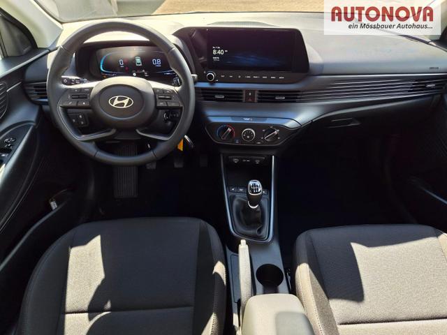 Hyundai i20 1.0 T-GDI 90PS 5-t&uuml;rig Sitzheizung Lenkradheizung R&uuml;ckf.Kamera PDC Klima Apple CarPlay Android Auto Tempomat Touchscreen 