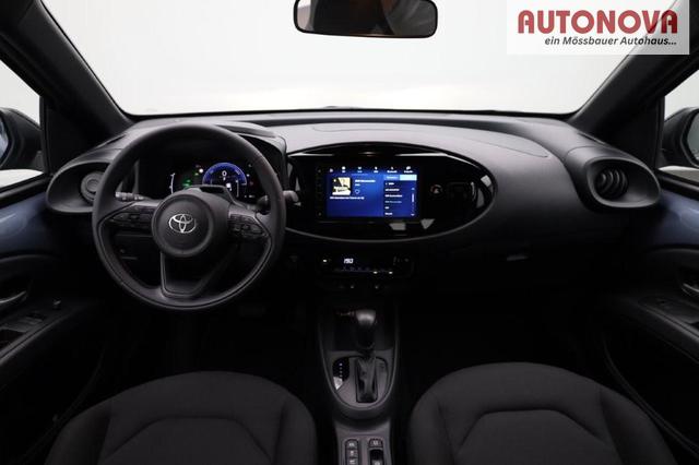 Toyota Aygo X Pure 1.5 Hybrid 116PS Automatik Sitzheizung Klimaautomatik R&uuml;ckf.Kamera AbstandsTempomat Nebelscheinw. Multifunktionslenkrad Bluetooth Touchscreen Apple CarPlay + Android Auto 2xKeyless 