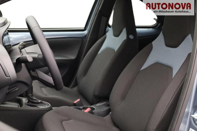 Toyota Aygo X Pure 1.5 Hybrid 116PS Automatik Sitzheizung Klimaautomatik R&uuml;ckf.Kamera AbstandsTempomat Nebelscheinw. Multifunktionslenkrad Bluetooth Touchscreen Apple CarPlay + Android Auto 2xKeyless 
