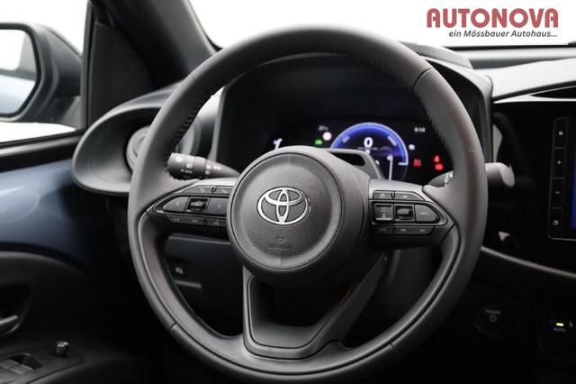 Toyota Aygo X Pure 1.5 Hybrid 116PS Automatik Sitzheizung Klimaautomatik R&uuml;ckf.Kamera AbstandsTempomat Nebelscheinw. Multifunktionslenkrad Bluetooth Touchscreen Apple CarPlay + Android Auto 2xKeyless 