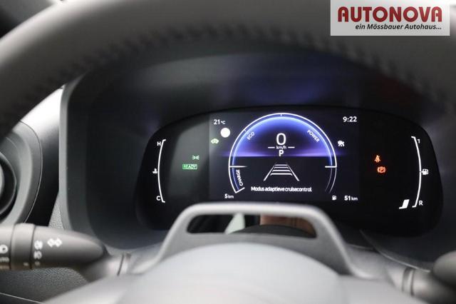 Toyota Aygo X Pure 1.5 Hybrid 116PS Automatik Sitzheizung Klimaautomatik R&uuml;ckf.Kamera AbstandsTempomat Nebelscheinw. Multifunktionslenkrad Bluetooth Touchscreen Apple CarPlay + Android Auto 2xKeyless 