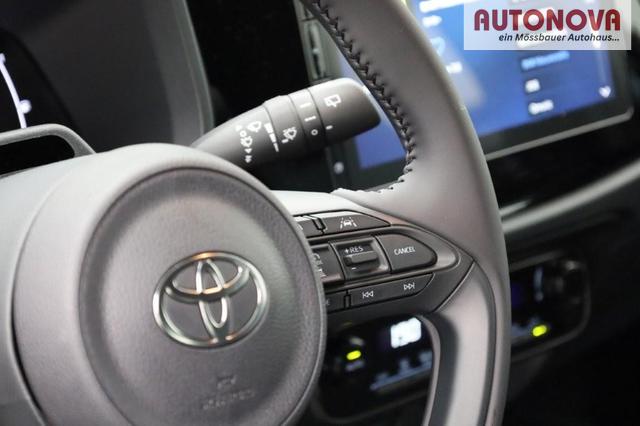 Toyota Aygo X Pure 1.5 Hybrid 116PS Automatik Sitzheizung Klimaautomatik R&uuml;ckf.Kamera AbstandsTempomat Nebelscheinw. Multifunktionslenkrad Bluetooth Touchscreen Apple CarPlay + Android Auto 2xKeyless 