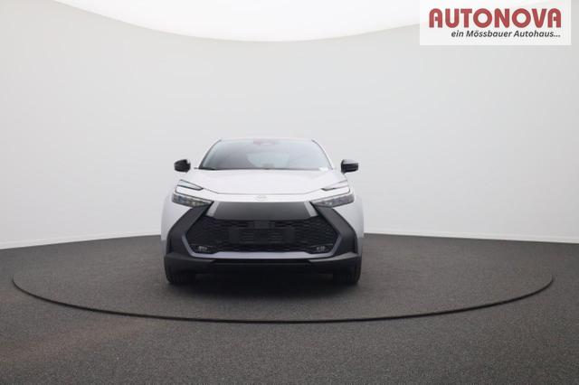 Toyota C-HR 2.0-l-VVT-i 223PS PHEV Automatik Teamplayer Voll-LED elektr. Heckklappe Sitzheizung Lenkradheizung Klimaautomatik Navi Bluetooth wireless Apple CarPlay + Android Auto ACC PDC v+h R&uuml;ckf.Kamera 18"LM vollelektr. Reichweite 66KM 