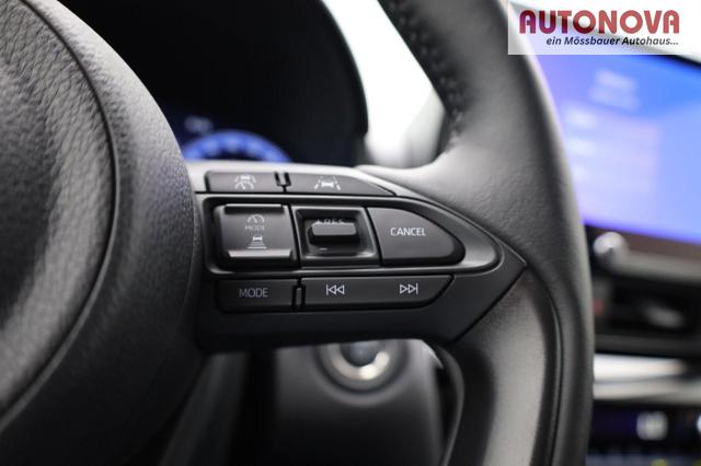 Toyota Yaris Cross 1.5-l 130PS HEV Automatik Style Matrix-LED 4xKamera elektr. Heckklappe Sitzheizung Lenkradheizung Klimaautomatik Navi Bluetooth wireless Apple CarPlay + Android Auto ACC PDC v+h 18"LM 