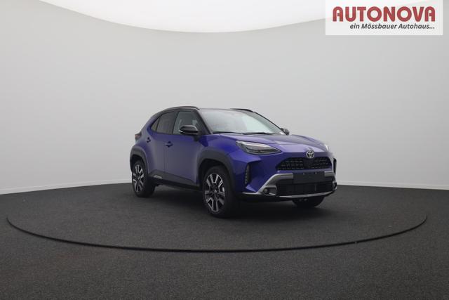 Toyota Yaris Cross 1.5-l 130PS HEV Automatik Style Matrix-LED 4xKamera elektr. Heckklappe Sitzheizung Lenkradheizung Klimaautomatik Navi Bluetooth wireless Apple CarPlay + Android Auto ACC PDC v+h 18"LM 