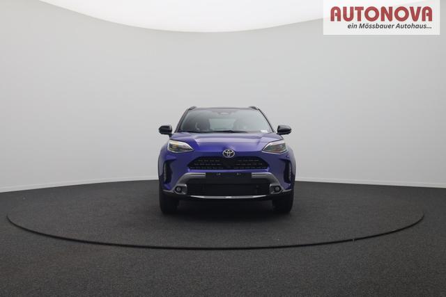 Toyota Yaris Cross 1.5-l 130PS HEV Automatik Style Matrix-LED 4xKamera elektr. Heckklappe Sitzheizung Lenkradheizung Klimaautomatik Navi Bluetooth wireless Apple CarPlay + Android Auto ACC PDC v+h 18"LM 