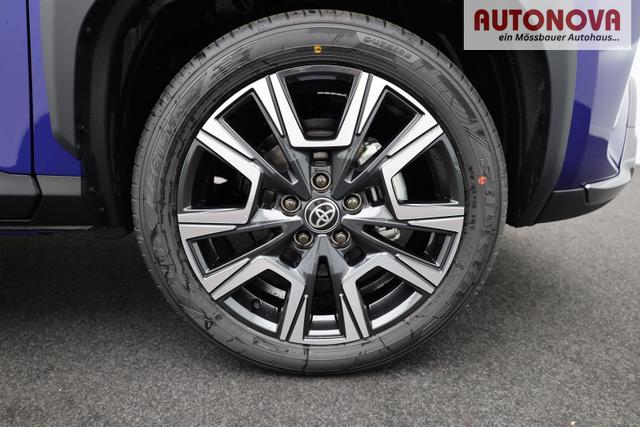 Toyota Yaris Cross 1.5-l 130PS HEV Automatik Style Matrix-LED 4xKamera elektr. Heckklappe Sitzheizung Lenkradheizung Klimaautomatik Navi Bluetooth wireless Apple CarPlay + Android Auto ACC PDC v+h 18"LM 