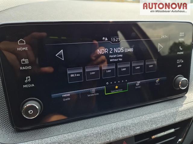 Skoda Scala 1.0 TSI 115PS DSG Selection AHK schwenkb. Klimaautomatik Sitzheizung PDC R&uuml;ckf.Kamera Apple CarPlay Android Auto 