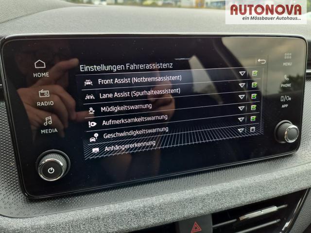 Skoda Scala 1.0 TSI 115PS DSG Selection AHK schwenkb. Klimaautomatik Sitzheizung PDC R&uuml;ckf.Kamera Apple CarPlay Android Auto 