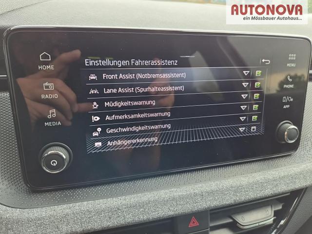 Skoda Scala 1.0 TSI 115PS DSG Selection AHK schwenkb. Klimaautomatik Sitzheizung PDC R&uuml;ckf.Kamera Apple CarPlay Android Auto 