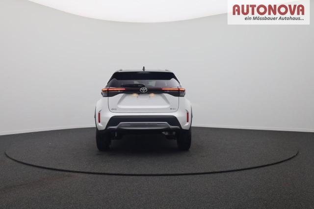 Toyota Yaris Cross 1.5-l 130PS HEV Automatik Style Matrix-LED 4xKamera elektr. Heckklappe Sitzheizung Lenkradheizung Klimaautomatik Navi Bluetooth wireless Apple CarPlay + Android Auto ACC PDC v+h 18"LM 