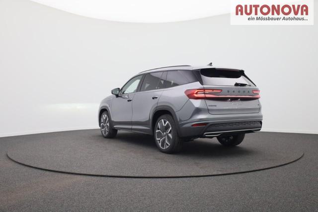 Skoda Kodiaq Sportline 1.5 TSI 204PS PHEV DSG Sitzheizung v+h Frontscheibe beheizb. 20"LM schwenkb. AHK elektr. PanoDach Alcantara PDC R&uuml;ckf.Kamera Klimaautomatik Lenkradheizung Navi Apple CarPlay Android Auto 2xKeyless vollelektr. Reichweite 116KM 