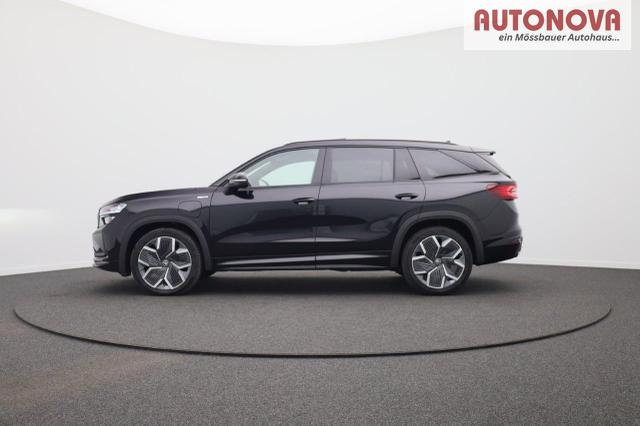 Skoda Kodiaq Sportline 1.5 TSI 204PS PHEV DSG Sitzheizung v+h Frontscheibe beheizb. 20"LM schwenkb. AHK elektr. PanoDach Alcantara PDC R&uuml;ckf.Kamera Klimaautomatik Lenkradheizung Navi Apple CarPlay Android Auto 2xKeyless vollelektr. Reichweite 116KM 