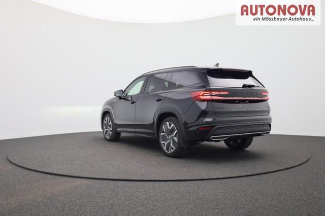 Skoda Kodiaq Sportline 1.5 TSI 204PS PHEV DSG Sitzheizung v+h Frontscheibe beheizb. 20"LM schwenkb. AHK elektr. PanoDach Alcantara PDC R&uuml;ckf.Kamera Klimaautomatik Lenkradheizung Navi Apple CarPlay Android Auto 2xKeyless vollelektr. Reichweite 116KM 