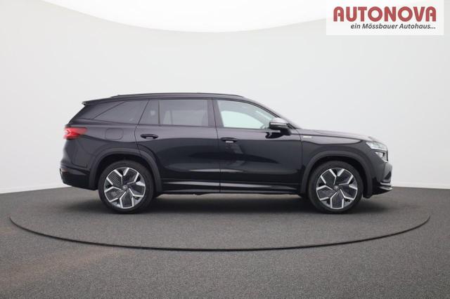 Skoda Kodiaq Sportline 1.5 TSI 204PS PHEV DSG Sitzheizung v+h Frontscheibe beheizb. 20"LM schwenkb. AHK elektr. PanoDach Alcantara PDC R&uuml;ckf.Kamera Klimaautomatik Lenkradheizung Navi Apple CarPlay Android Auto 2xKeyless vollelektr. Reichweite 116KM 