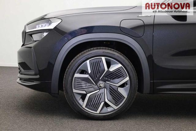 Skoda Kodiaq Sportline 1.5 TSI 204PS PHEV DSG Sitzheizung v+h Frontscheibe beheizb. 20"LM schwenkb. AHK elektr. PanoDach Alcantara PDC R&uuml;ckf.Kamera Klimaautomatik Lenkradheizung Navi Apple CarPlay Android Auto 2xKeyless vollelektr. Reichweite 116KM 