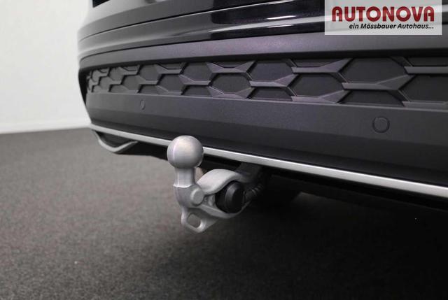 Skoda Kodiaq Sportline 1.5 TSI 204PS PHEV DSG Sitzheizung v+h Frontscheibe beheizb. 20"LM schwenkb. AHK elektr. PanoDach Alcantara PDC R&uuml;ckf.Kamera Klimaautomatik Lenkradheizung Navi Apple CarPlay Android Auto 2xKeyless vollelektr. Reichweite 116KM 