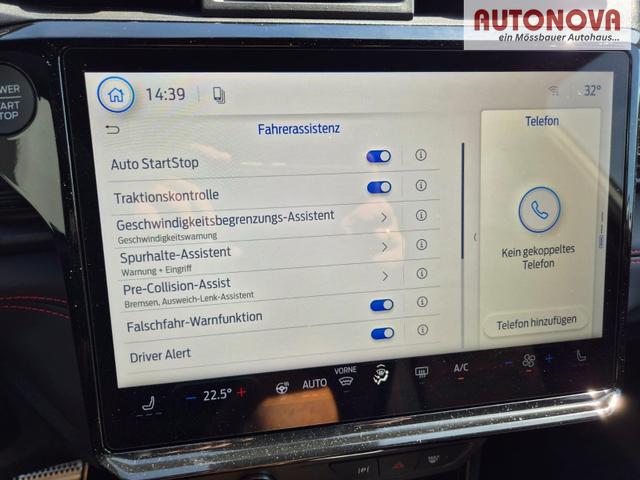 Ford Puma ST-Line X 1.0 EcoBoost Hybrid 125PS Automatik Premium Leder (Sensico) B+O-Sound elektr. Heckklappe Klimaautomatik Sitzheizung Lenkradheizung Frontscheibe beheizb. Ford-Navi SYNC4 Bluetooth Apple CarPlay Android Auto PDC v+h 18-LM 