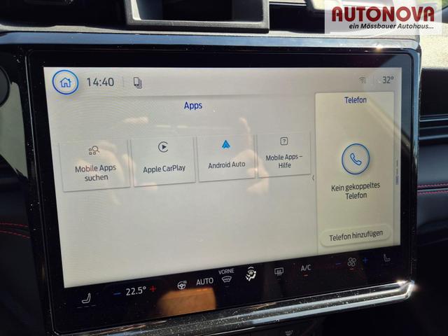Ford Puma ST-Line X 1.0 EcoBoost Hybrid 125PS Automatik Premium Leder (Sensico) B+O-Sound elektr. Heckklappe Klimaautomatik Sitzheizung Lenkradheizung Frontscheibe beheizb. Ford-Navi SYNC4 Bluetooth Apple CarPlay Android Auto PDC v+h 18-LM 