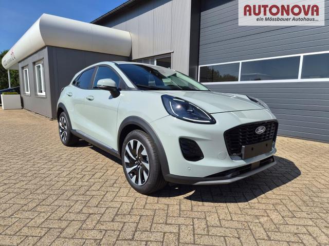 Ford Puma Titanium 1.0 EcoBoost Hybrid 125PS Automatik Klimaautomatik Sitzheizung Lenkradheizung Frontscheibe beheizb. LED-Scheinwerfer SYNC4 Bluetooth Apple CarPlay Android Auto PDC v+h 