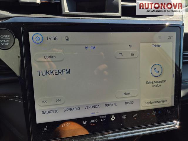 Ford Puma Titanium 1.0 EcoBoost Hybrid 125PS Automatik Klimaautomatik Sitzheizung Lenkradheizung Frontscheibe beheizb. LED-Scheinwerfer SYNC4 Bluetooth Apple CarPlay Android Auto PDC v+h 