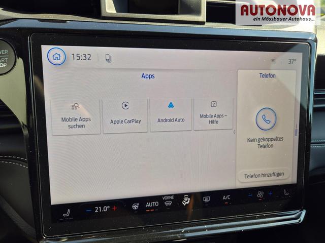Ford Puma Titanium 1.0 EcoBoost Hybrid 125PS Automatik Klimaautomatik Sitzheizung Lenkradheizung Frontscheibe beheizb. LED-Scheinwerfer SYNC4 Bluetooth Apple CarPlay Android Auto PDC v+h 