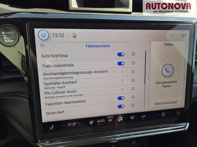 Ford Puma Titanium 1.0 EcoBoost Hybrid 125PS Automatik Klimaautomatik Sitzheizung Lenkradheizung Frontscheibe beheizb. LED-Scheinwerfer SYNC4 Bluetooth Apple CarPlay Android Auto PDC v+h 
