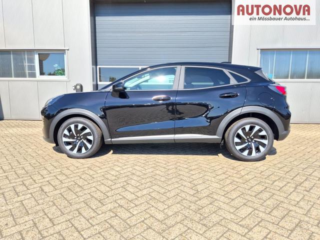 Ford Puma Titanium 1.0 EcoBoost Hybrid 125PS Automatik Klimaautomatik Sitzheizung Lenkradheizung Frontscheibe beheizb. LED-Scheinwerfer SYNC4 Bluetooth Apple CarPlay Android Auto PDC v+h 