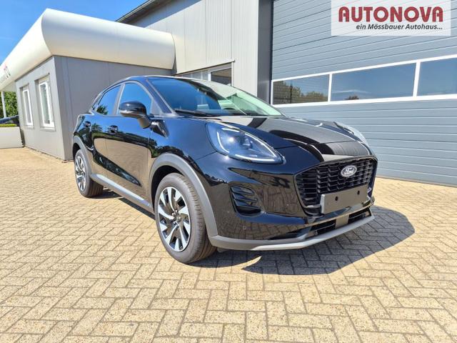 Ford Puma Titanium 1.0 EcoBoost Hybrid 125PS Automatik Klimaautomatik Sitzheizung Lenkradheizung Frontscheibe beheizb. LED-Scheinwerfer SYNC4 Bluetooth Apple CarPlay Android Auto PDC v+h 