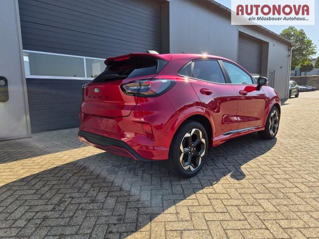 Ford Puma ST-Line X 1.0 EcoBoost Hybrid 125PS Automatik Premium Leder (Sensico) B+O-Sound elektr. Heckklappe Klimaautomatik Sitzheizung Lenkradheizung Frontscheibe beheizb. Ford-Navi SYNC4 Bluetooth Apple CarPlay Android Auto PDC v+h 18-LM 