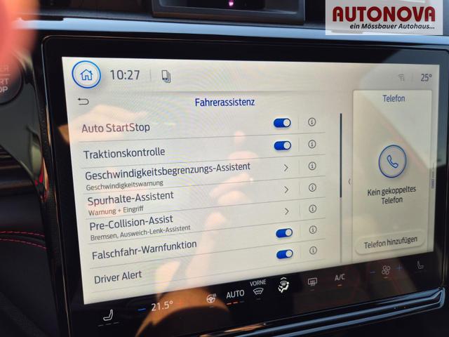 Ford Puma ST-Line X 1.0 EcoBoost Hybrid 125PS Automatik Premium Leder (Sensico) B+O-Sound elektr. Heckklappe Klimaautomatik Sitzheizung Lenkradheizung Frontscheibe beheizb. Ford-Navi SYNC4 Bluetooth Apple CarPlay Android Auto PDC v+h 18-LM 