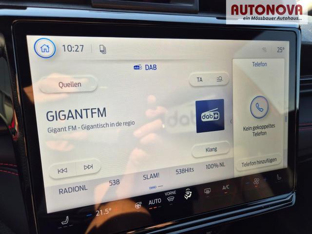 Ford Puma ST-Line X 1.0 EcoBoost Hybrid 125PS Automatik Premium Leder (Sensico) B+O-Sound elektr. Heckklappe Klimaautomatik Sitzheizung Lenkradheizung Frontscheibe beheizb. Ford-Navi SYNC4 Bluetooth Apple CarPlay Android Auto PDC v+h 18-LM 