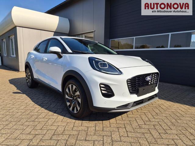 Ford Puma Titanium 1.0 EcoBoost Hybrid 125PS Automatik Klimaautomatik Sitzheizung Lenkradheizung Frontscheibe beheizb. LED-Scheinwerfer SYNC4 Bluetooth Apple CarPlay Android Auto PDC v+h 