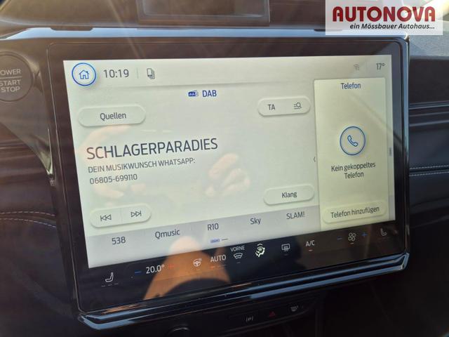 Ford Puma Titanium 1.0 EcoBoost Hybrid 125PS Automatik Klimaautomatik Sitzheizung Lenkradheizung Frontscheibe beheizb. LED-Scheinwerfer SYNC4 Bluetooth Apple CarPlay Android Auto PDC v+h 