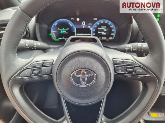 Toyota Yaris Cross 1.5-l 130PS HEV Automatik Style Matrix-LED 4xKamera elektr. Heckklappe Sitzheizung Lenkradheizung Klimaautomatik Navi Bluetooth wireless Apple CarPlay + Android Auto ACC PDC v+h 18"LM 