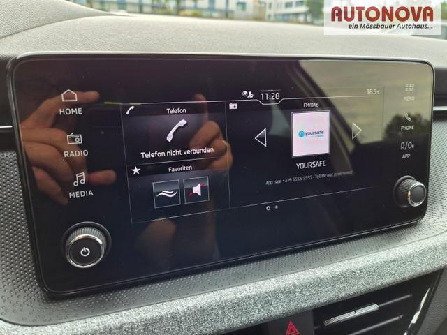 Skoda Kamiq 1.5 TSI 150PS DSG Selection Klimaautomatik Sitzheizung R&uuml;ckf.Kamera PDC Apple CarPlay + Android Auto Tempomat Garantieverl&auml;ngerung 16"LM 