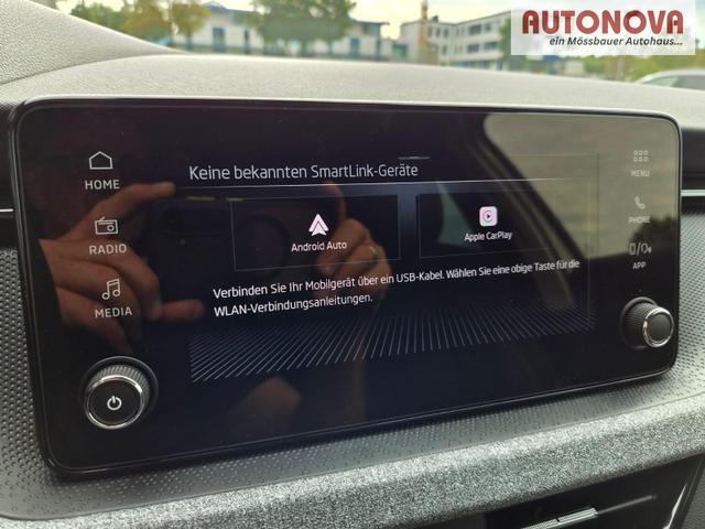Skoda Kamiq 1.5 TSI 150PS DSG Selection Klimaautomatik Sitzheizung R&uuml;ckf.Kamera PDC Apple CarPlay + Android Auto Tempomat Garantieverl&auml;ngerung 16"LM 