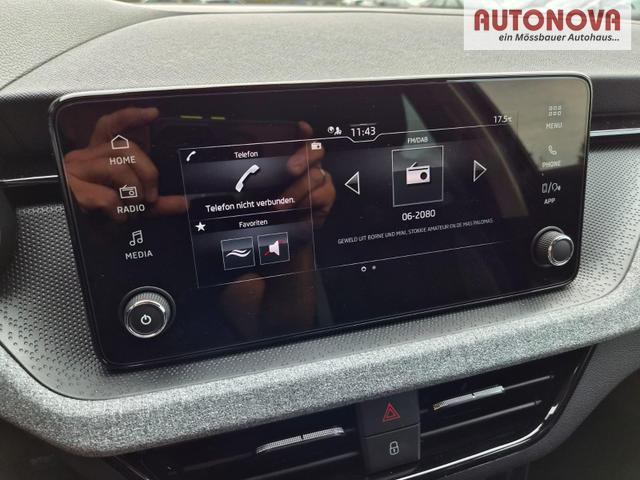 Skoda Kamiq 1.5 TSI 150PS DSG Selection Klimaautomatik Sitzheizung R&uuml;ckf.Kamera PDC Apple CarPlay + Android Auto Tempomat Garantieverl&auml;ngerung 16"LM 