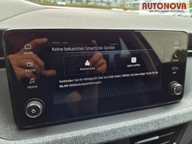 Skoda Kamiq 1.5 TSI 150PS DSG Selection Klimaautomatik Sitzheizung R&uuml;ckf.Kamera PDC Apple CarPlay + Android Auto Tempomat Garantieverl&auml;ngerung 16"LM 