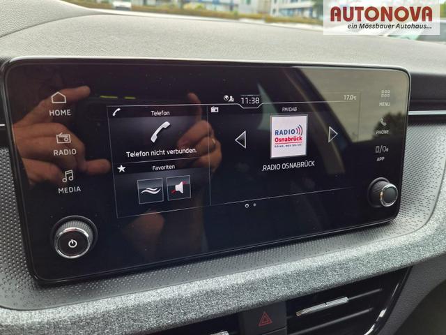 Skoda Kamiq 1.5 TSI 150PS DSG Selection Klimaautomatik Sitzheizung R&uuml;ckf.Kamera PDC Apple CarPlay + Android Auto Tempomat Garantieverl&auml;ngerung 16"LM 