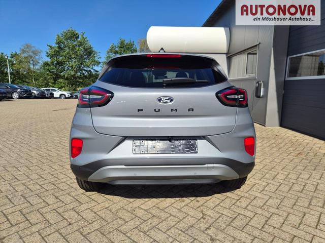 Ford Puma Titanium 1.0 Hybrid 125PS Autom. abnehm. AHK ACC 4xKamera Klimaautomatik Sitzheizung Lenkradheizung Frontscheibe beheizb. LED-Scheinwerfer SYNC4 Bluetooth Apple CarPlay Android Auto PDC v+h 