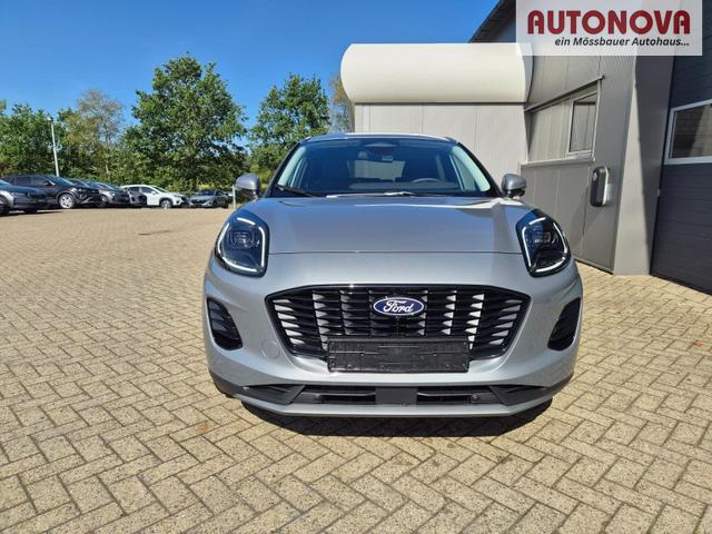 Ford Puma Titanium 1.0 Hybrid 125PS Autom. abnehm. AHK ACC 4xKamera Klimaautomatik Sitzheizung Lenkradheizung Frontscheibe beheizb. LED-Scheinwerfer SYNC4 Bluetooth Apple CarPlay Android Auto PDC v+h 