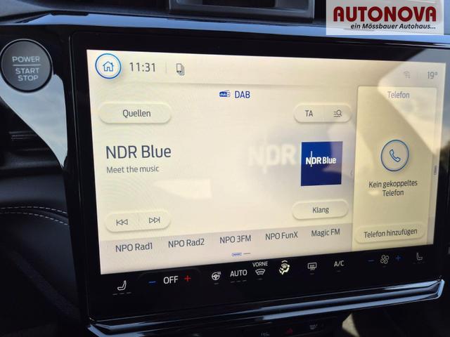 Ford Puma Titanium 1.0 Hybrid 125PS Autom. abnehm. AHK ACC 4xKamera Klimaautomatik Sitzheizung Lenkradheizung Frontscheibe beheizb. LED-Scheinwerfer SYNC4 Bluetooth Apple CarPlay Android Auto PDC v+h 