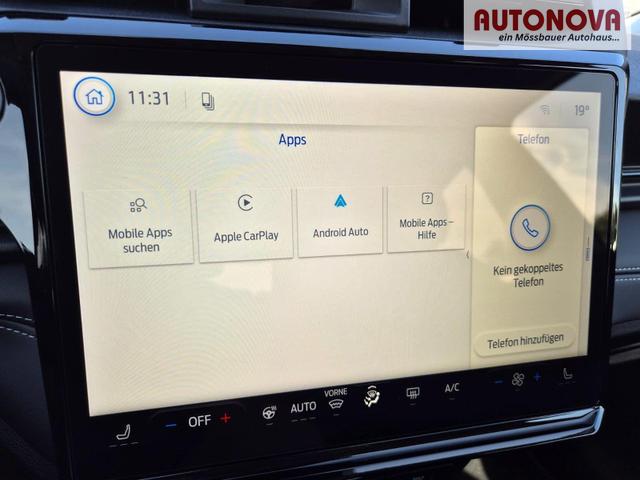 Ford Puma Titanium 1.0 Hybrid 125PS Autom. abnehm. AHK ACC 4xKamera Klimaautomatik Sitzheizung Lenkradheizung Frontscheibe beheizb. LED-Scheinwerfer SYNC4 Bluetooth Apple CarPlay Android Auto PDC v+h 
