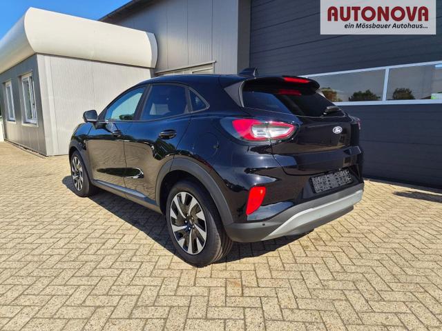 Ford Puma Titanium 1.0 Hybrid 125PS Autom. abnehm. AHK ACC 4xKamera Klimaautomatik Sitzheizung Lenkradheizung Frontscheibe beheizb. LED-Scheinwerfer SYNC4 Bluetooth Apple CarPlay Android Auto PDC v+h 