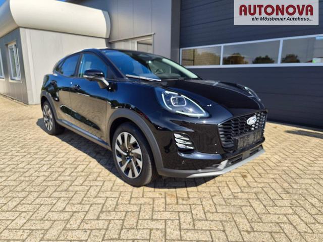 Ford Puma Titanium 1.0 Hybrid 125PS Autom. abnehm. AHK ACC 4xKamera Klimaautomatik Sitzheizung Lenkradheizung Frontscheibe beheizb. LED-Scheinwerfer SYNC4 Bluetooth Apple CarPlay Android Auto PDC v+h 